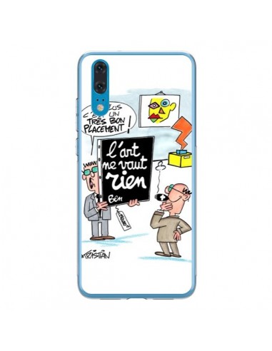 Coque Huawei P20 L'art ne vaut rien - Kristian