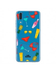 Coque Huawei P20 Summer Essentials Ete Essentiel...