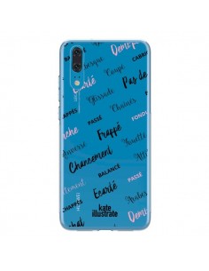 Coque Huawei P20 Ballerina Ballerine Mots Transparente -...