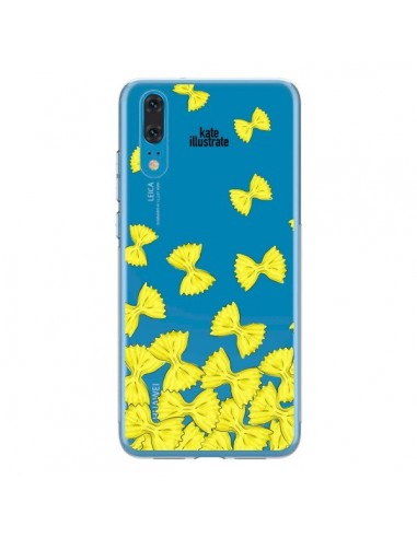 Coque Huawei P20 Italian Pasta Pates Italiennes Transparente - kateillustrate