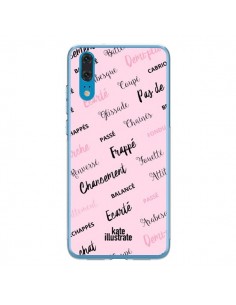 Coque Huawei P20 Ballerina Ballerine Mots - kateillustrate