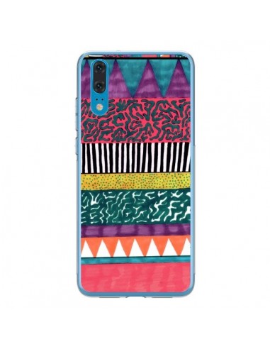 Coque Huawei P20 Azteque Dessin - Kris Tate