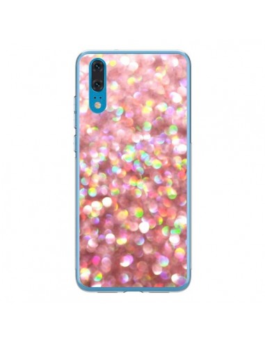 Coque Huawei P20 Paillettes Pinkalicious - Lisa Argyropoulos