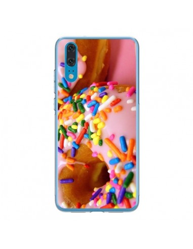 Coque Huawei P20 Donuts Rose Candy Bonbon - Laetitia