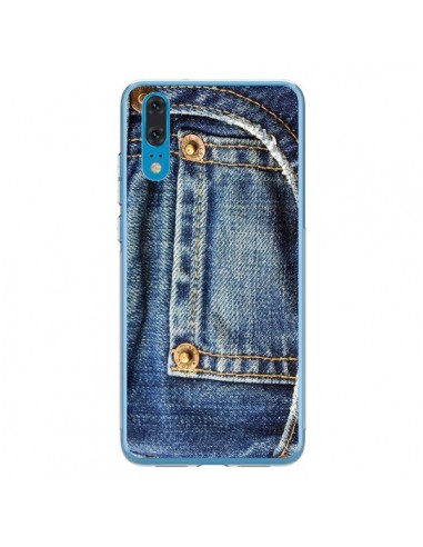 Coque Huawei P20 Jean Bleu Vintage - Laetitia