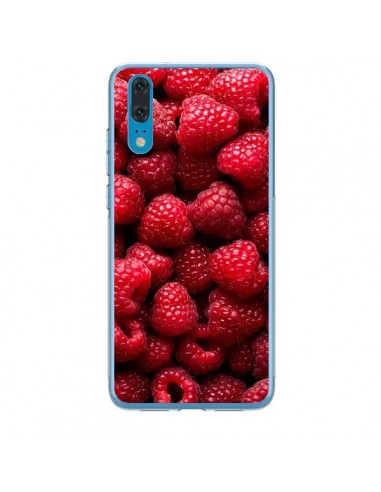 Coque Huawei P20 Framboise Raspberry Fruit - Laetitia