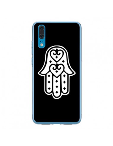 Coque Huawei P20 Main de Fatma Oeil Noir - Laetitia