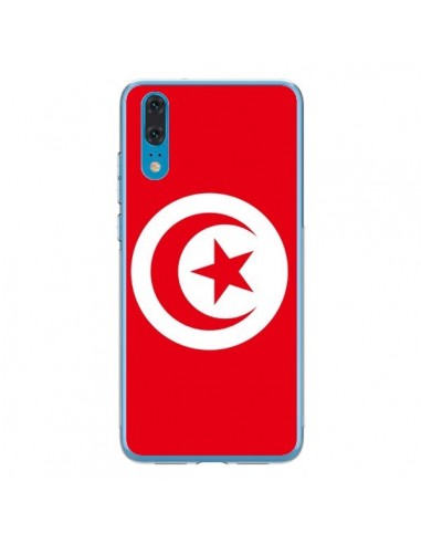 Coque Huawei P20 Drapeau Tunisie Tunisien - Laetitia