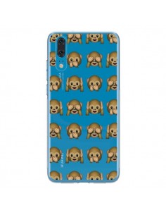 Coque Huawei P20 Singe Monkey Emoticone Emoji...