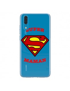 Coque Huawei P20 Super Maman Transparente - Laetitia