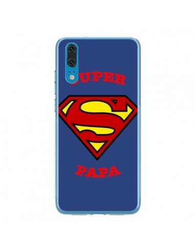 Coque Huawei P20 Super Papa Superman - Laetitia