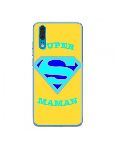 Coque Huawei P20 Super Maman Superman - Laetitia