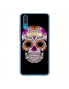 Coque Huawei P20 Tête de Mort Mexicaine Multicolore -...