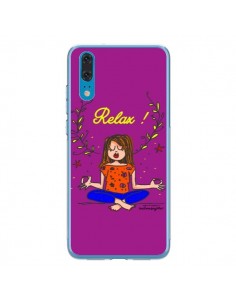 Coque Huawei P20 Fille Relax Zen Yoga - Leellouebrigitte