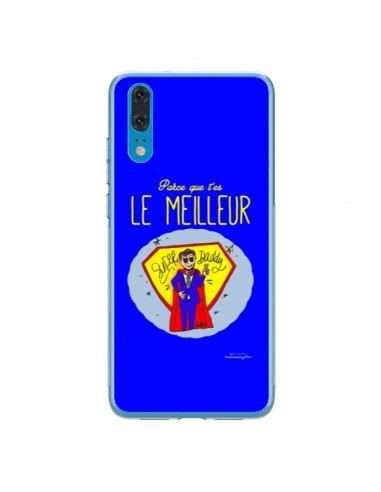 Coque Huawei P20 Le meilleur Papa Fête des Pères - Leellouebrigitte