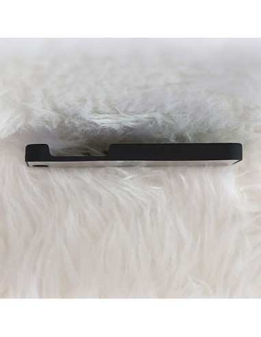 Coque Girafe en Miroir Noir Gravure Dorée pour iPhone 5 et 5S - Lito Lita