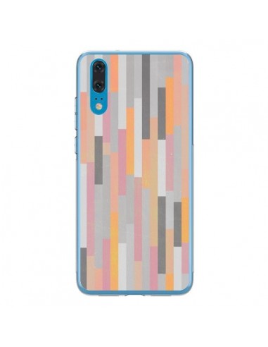 Coque Huawei P20 Bandes Couleurs - Leandro Pita