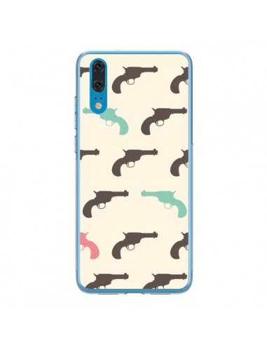 Coque Huawei P20 Gun Pistolet - Leandro Pita