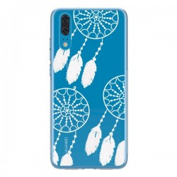 Coque Huawei P20 Attrape Rêves Blanc Dreamcatcher Triple...