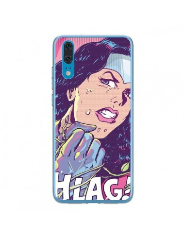 Coque Huawei P20 Girl Shlag Comics BD - Lassana