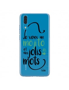 Coque Huawei P20 Je veux un mojito et des jolis mots...