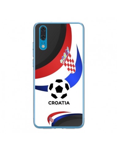 Coque Huawei P20 Equipe Croatie Football - Madotta