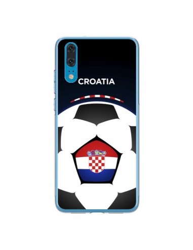 Coque Huawei P20 Croatie Ballon Football - Madotta