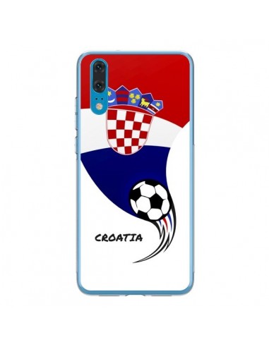 Coque Huawei P20 Equipe Croatie Croatia Football - Madotta