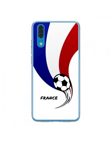 Coque Huawei P20 Equipe France Ballon Football - Madotta