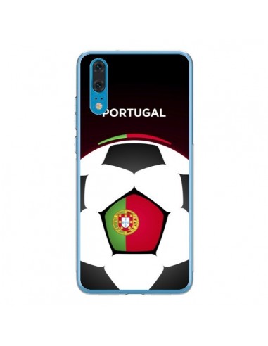 Coque Huawei P20 Portugal Ballon Football - Madotta