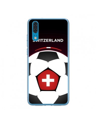 Coque Huawei P20 Suisse Ballon Football - Madotta