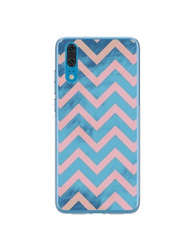 Coque Huawei P20 Azteque Chevron Sunset - Mary Nesrala