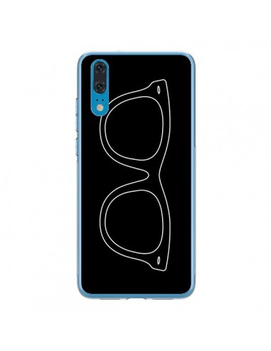 Coque Huawei P20 Lunettes Noires - Mary Nesrala
