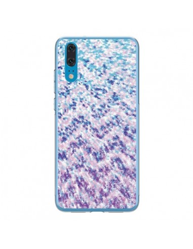 Coque Huawei P20 Chevron Splash Triangle Azteque - Mary Nesrala