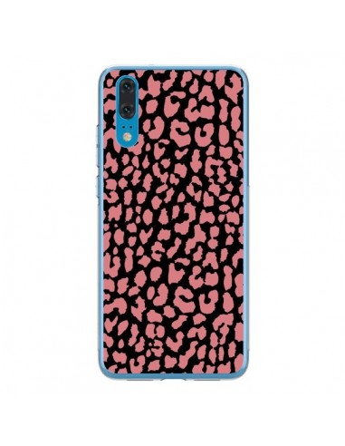 Coque Huawei P20 Leopard Corail - Mary Nesrala