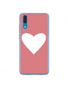 Coque Huawei P20 Coeur Corail - Mary Nesrala
