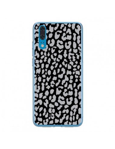 Coque Huawei P20 Leopard Gris - Mary Nesrala