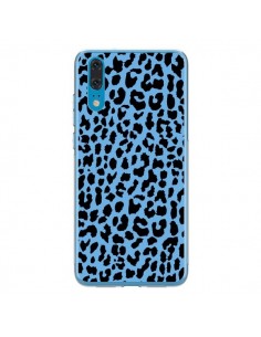 Coque Huawei P20 Leopard Bleu Neon - Mary Nesrala