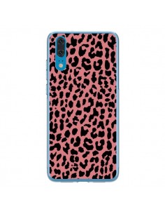 Coque Huawei P20 Leopard Corail Neon - Mary Nesrala