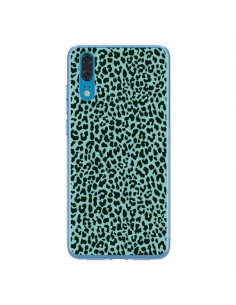 Coque Huawei P20 Leopard Turquoise Neon - Mary Nesrala