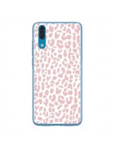 Coque Huawei P20 Leopard Rose Corail - Mary Nesrala