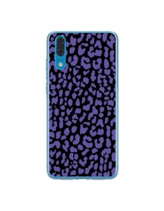 Coque Huawei P20 Leopard Violet - Mary Nesrala