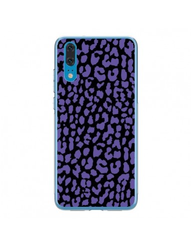 Coque Huawei P20 Leopard Violet - Mary Nesrala