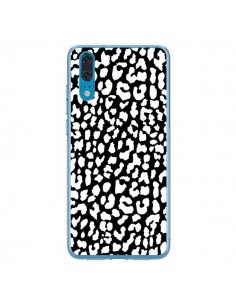 Coque Huawei P20 Leopard Noir et Blanc - Mary Nesrala