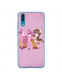 Coque Huawei P20 Chaton Chat Kitten Chaussure Shoes -...