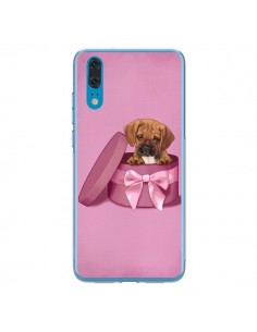 Coque Huawei P20 Chien Dog Boite Noeud Triste - Maryline...