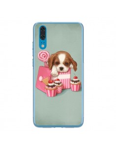 Coque Huawei P20 Chien Dog Cupcake Gateau Boite -...