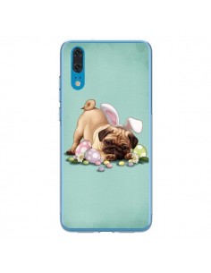 Coque Huawei P20 Chien Dog Rabbit Lapin Pâques Easter -...