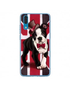 Coque Huawei P20 Chien Dog Anglais UK British Gentleman -...