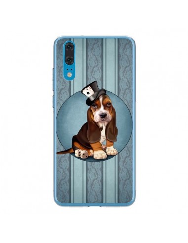 Coque Huawei P20 Chien Dog Jeu Poket Cartes - Maryline Cazenave